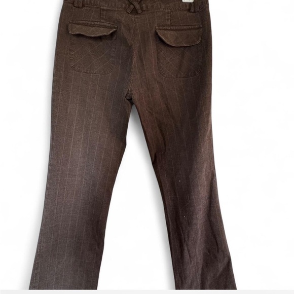 Vintage Brown Plaid Guess Pants Low Rise size 28 - Picture 6 of 7